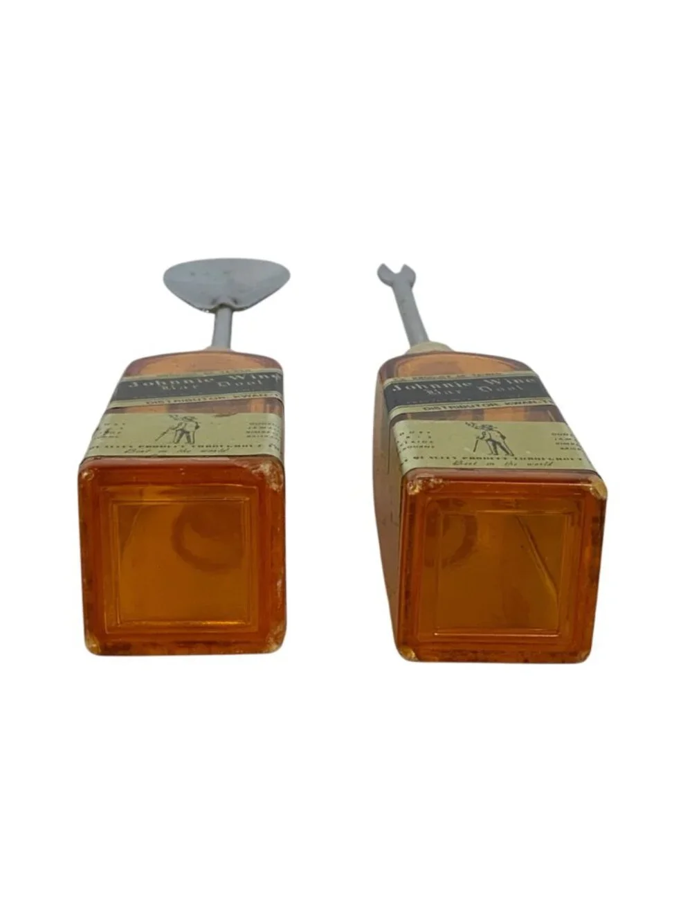 Vintage Johnnie Wine Bar Tools Ice Pick Spade Plastic Bottle Handles Taiwan
